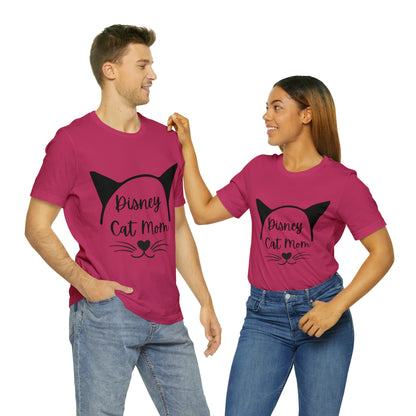 Disney Cat Mom Unisex Jersey Short Sleeve Tee