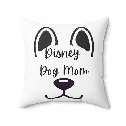 Disney Dog Mom Spun Polyester Square Pillow V2