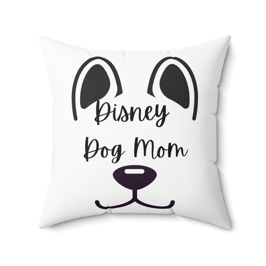 Disney Dog Mom Spun Polyester Square Pillow V2