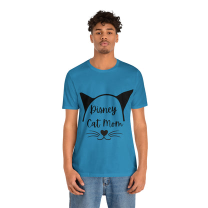 Disney Cat Mom Unisex Jersey Short Sleeve Tee