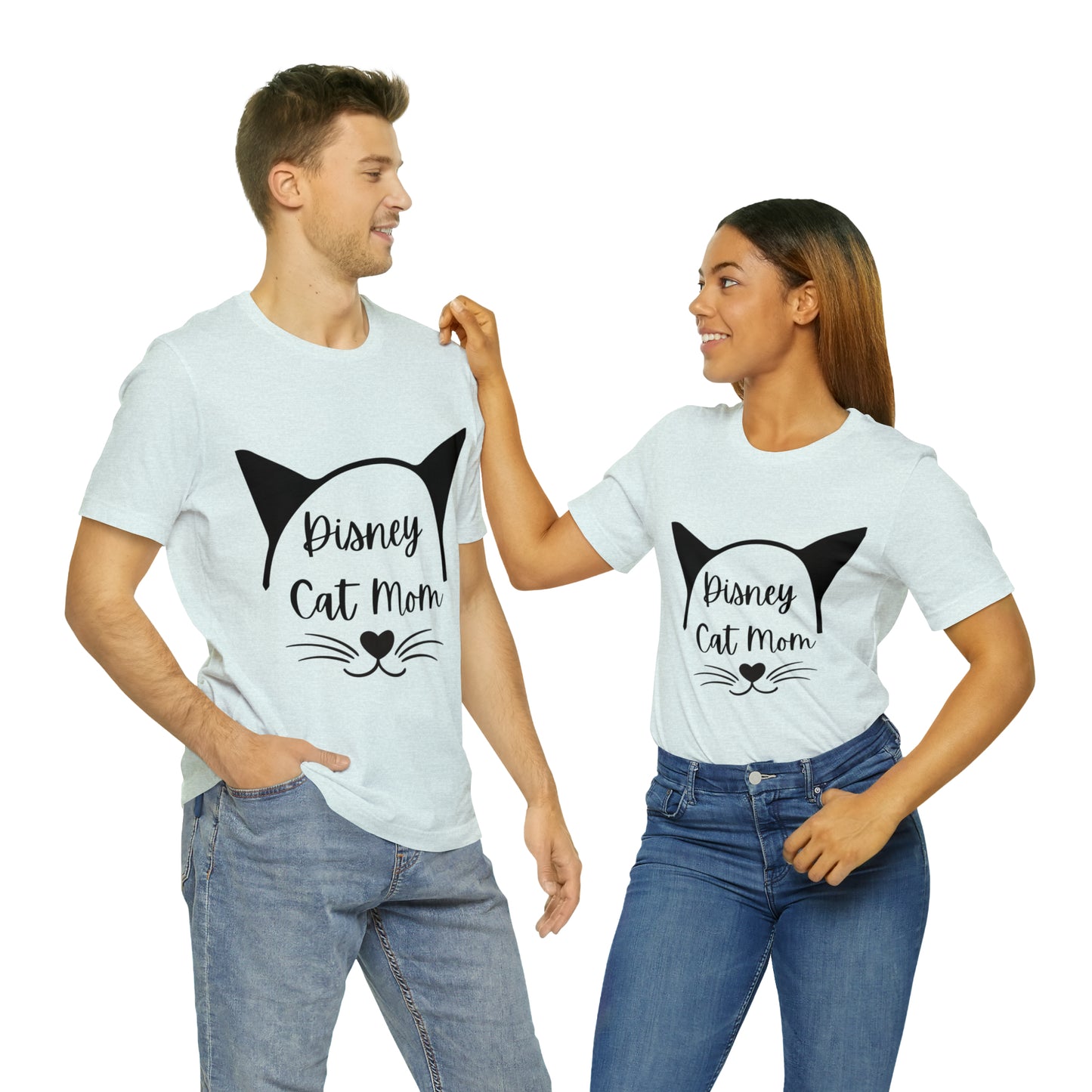 Disney Cat Mom Unisex Jersey Short Sleeve Tee