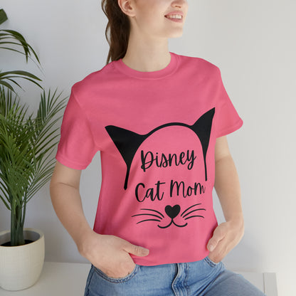Disney Cat Mom Unisex Jersey Short Sleeve Tee