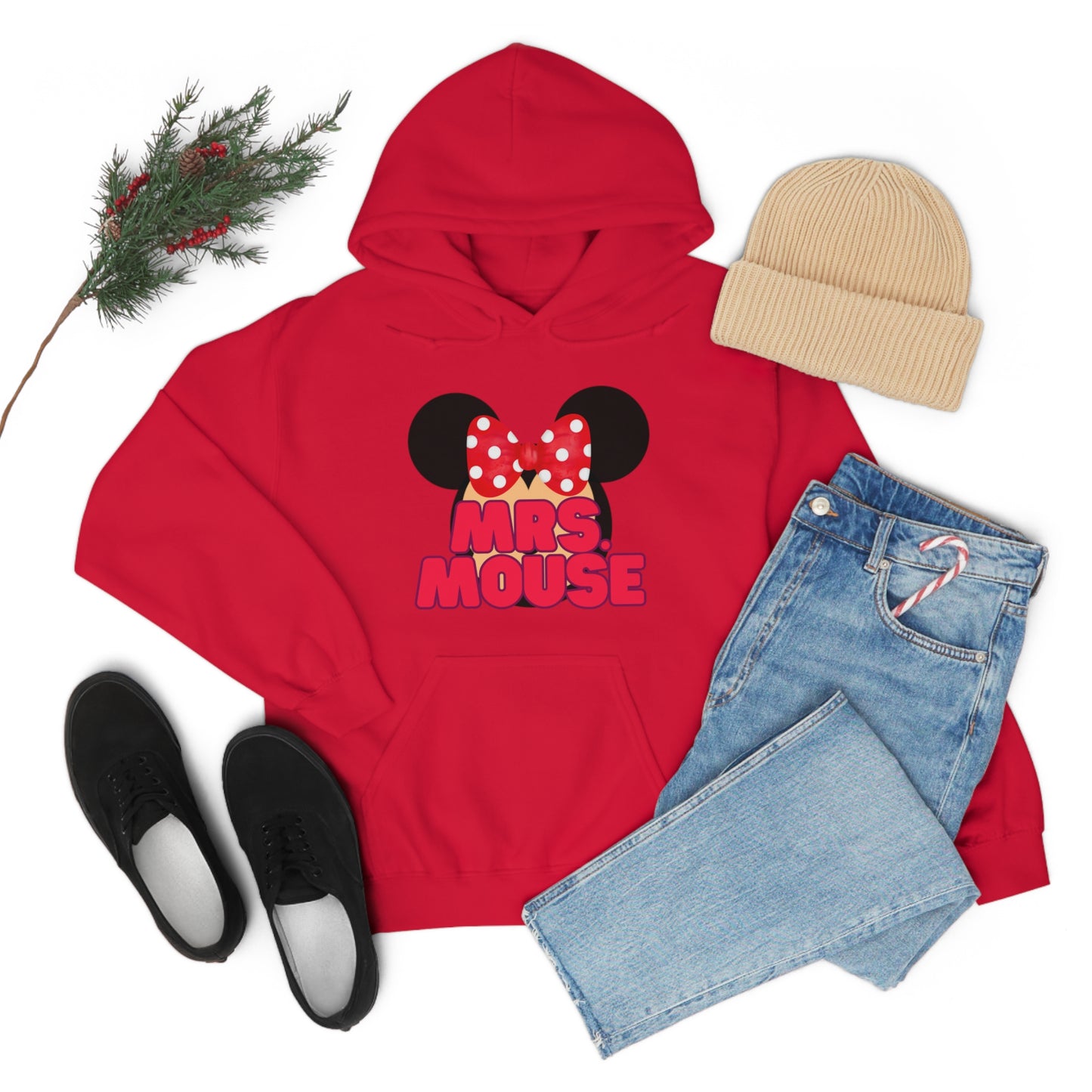 Mrs. Mouse Unisex Heavy Blend™ Hooded Sweatshirt