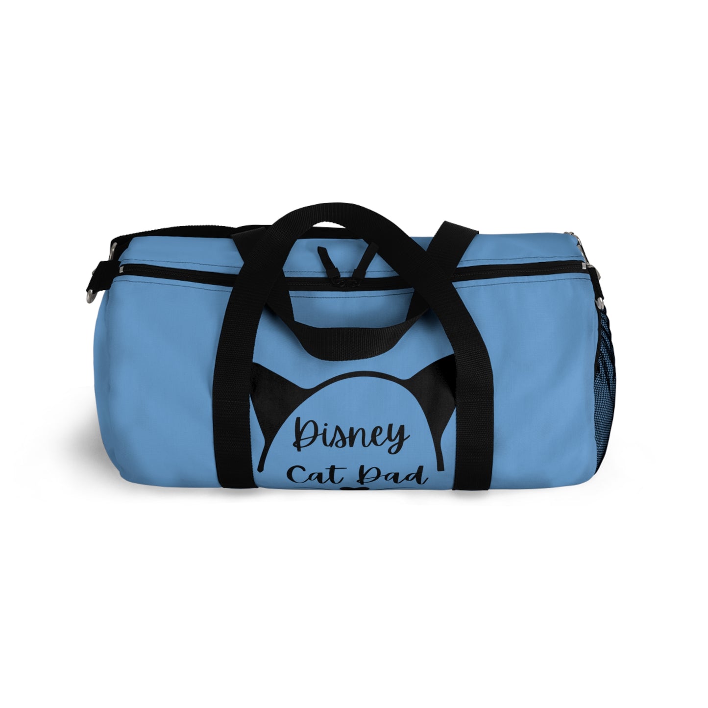 Light Blue Disney Cat Dad Duffel Bag