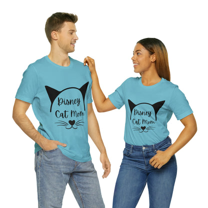 Disney Cat Mom Unisex Jersey Short Sleeve Tee