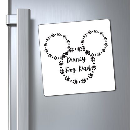 Disney Dog Dad Square Magnets