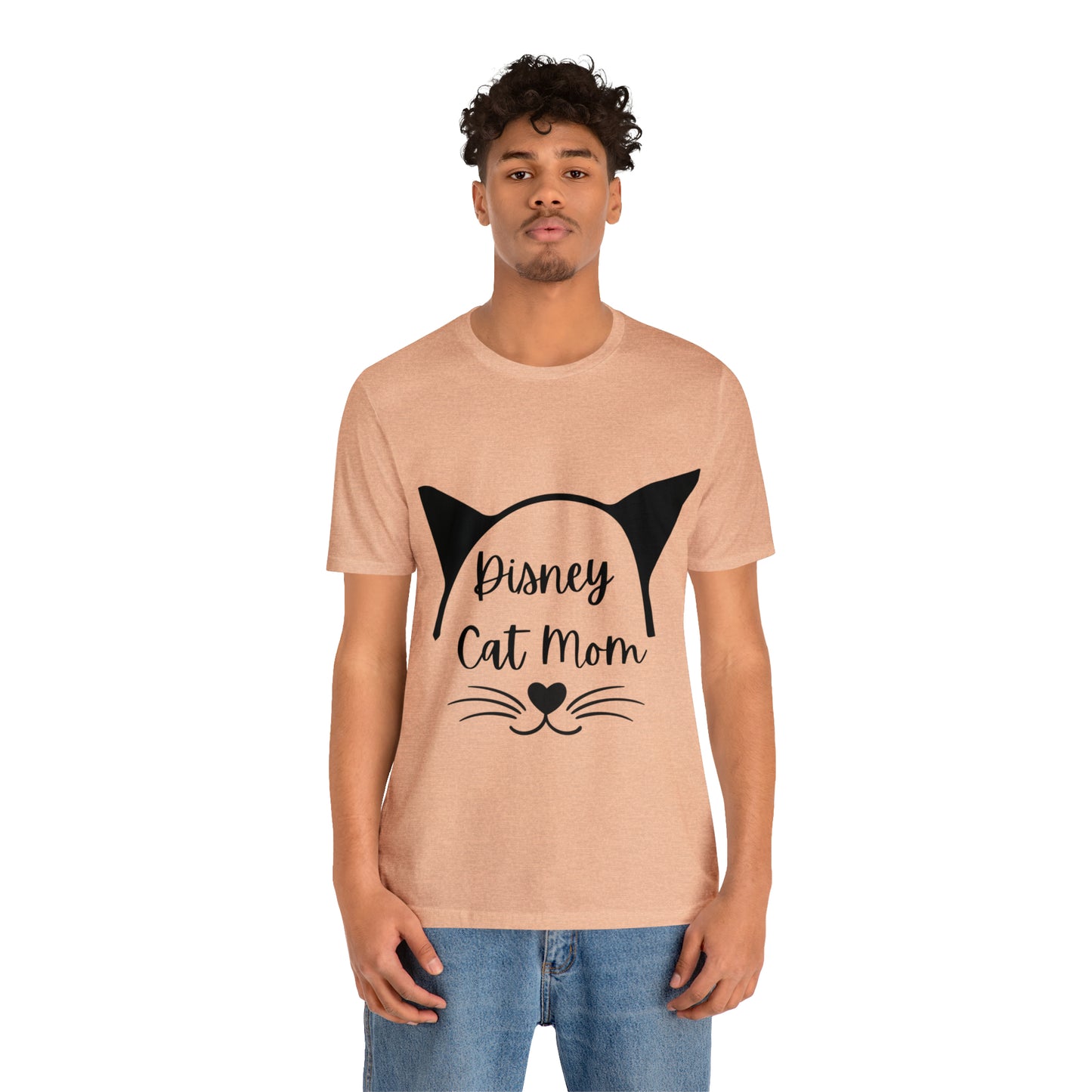 Disney Cat Mom Unisex Jersey Short Sleeve Tee