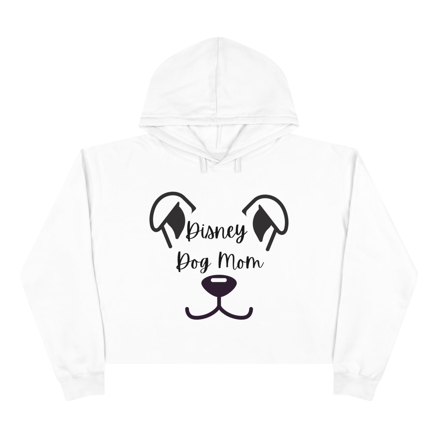 Disney Dog Mom Crop Hoodie V3