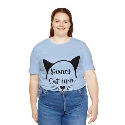 Disney Cat Mom Unisex Jersey Short Sleeve Tee