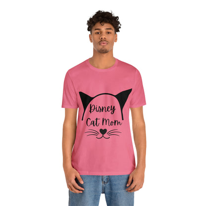 Disney Cat Mom Unisex Jersey Short Sleeve Tee
