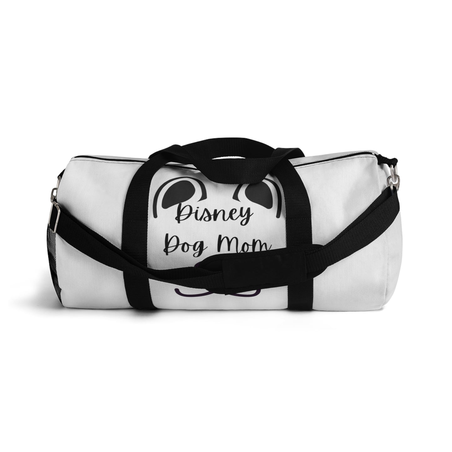 White Disney Dog Mom Duffel Bag V2