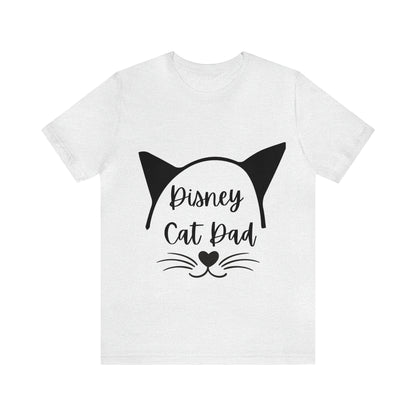 Disney Cat Dad Unisex Jersey Short Sleeve Tee