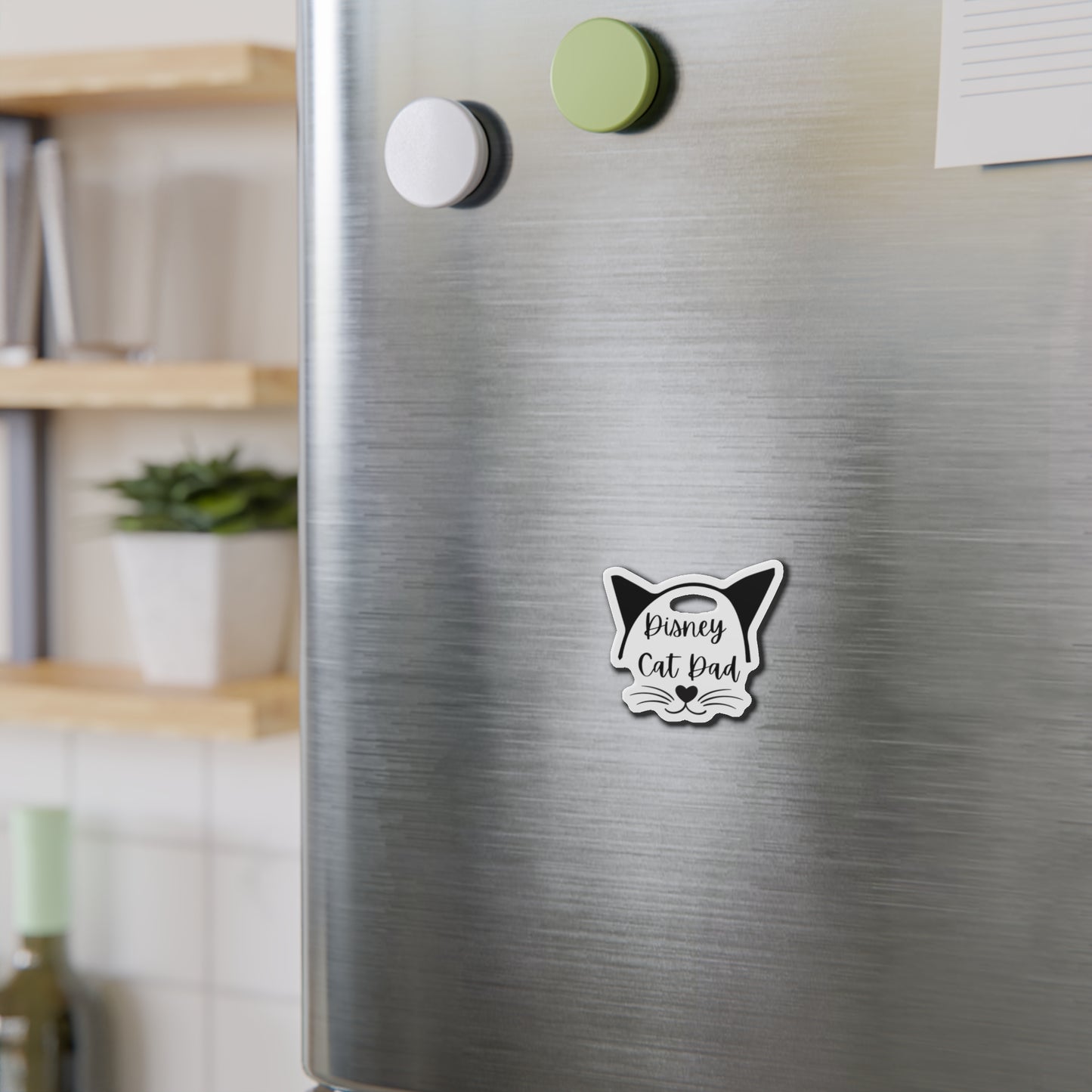 Disney Cat Dad Die-Cut Magnets