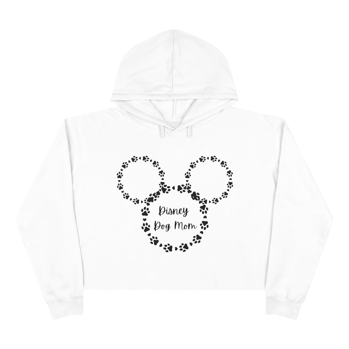 Disney Dog Mom Crop Hoodie