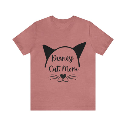 Disney Cat Mom Unisex Jersey Short Sleeve Tee
