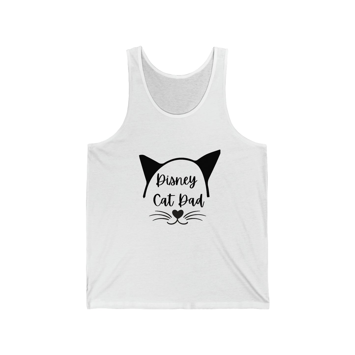 Disney Cat Dad Unisex Jersey Tank