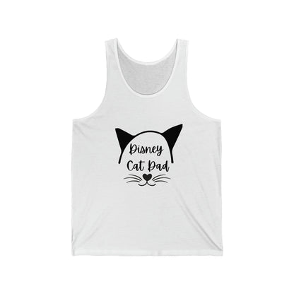 Disney Cat Dad Unisex Jersey Tank