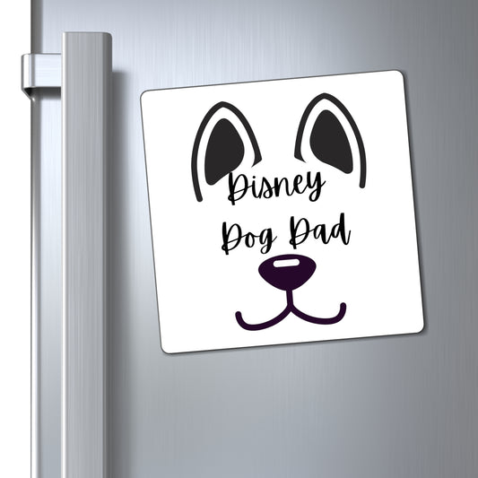 Disney Dog Dad Square Magnets V2