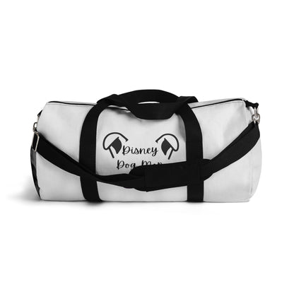 White Disney Dog Mom Duffel Bag V3
