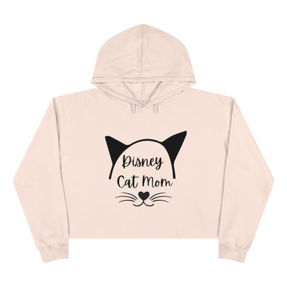 Disney Cat Mom Crop Hoodie