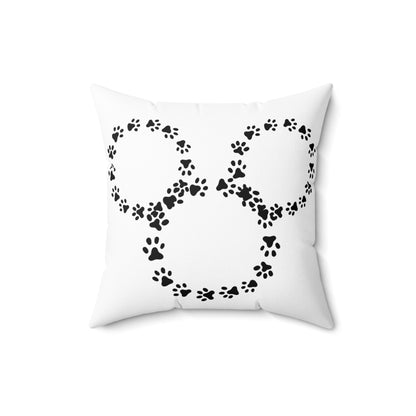 Disney Dog Mom Spun Polyester Square Pillow V2
