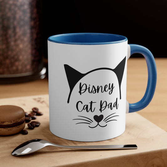 Disney Cat Dad Accent Coffee Mug, 11oz