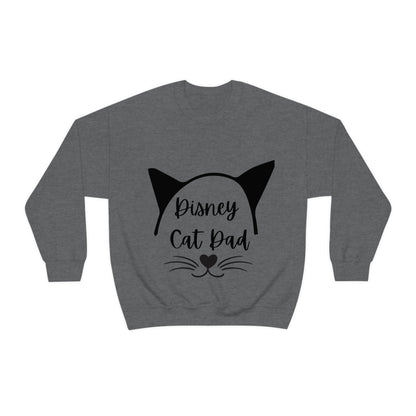Disney Cat Dad Unisex Heavy Blend™ Crewneck Sweatshirt