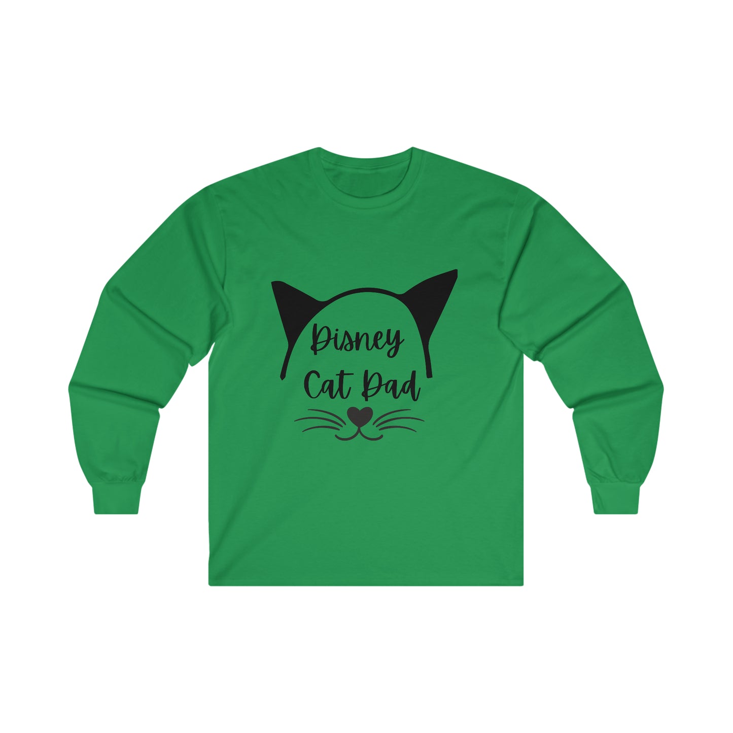 Disney Cat Dad Ultra Cotton Long Sleeve Tee