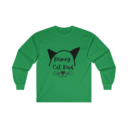 Disney Cat Dad Ultra Cotton Long Sleeve Tee