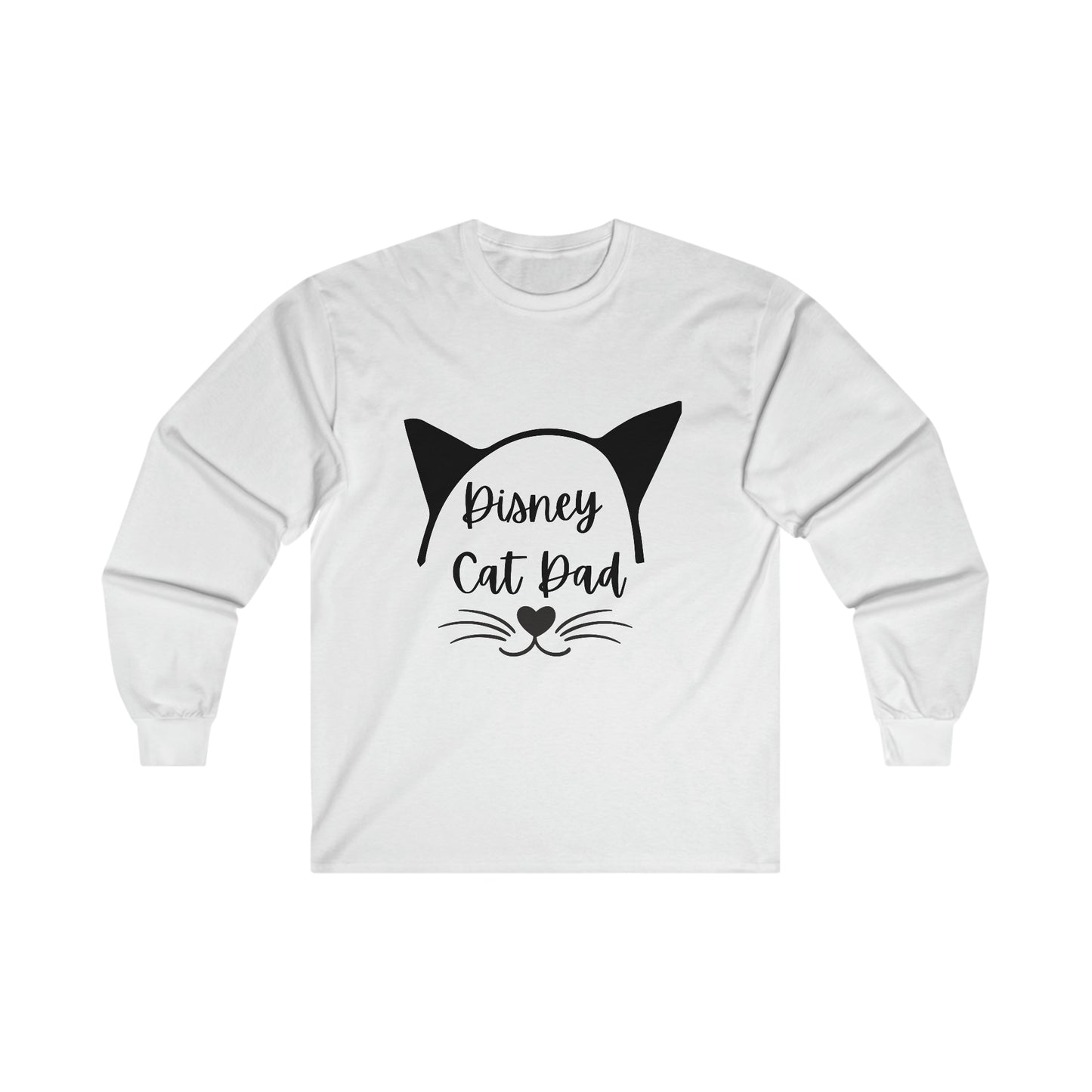 Disney Cat Dad Ultra Cotton Long Sleeve Tee