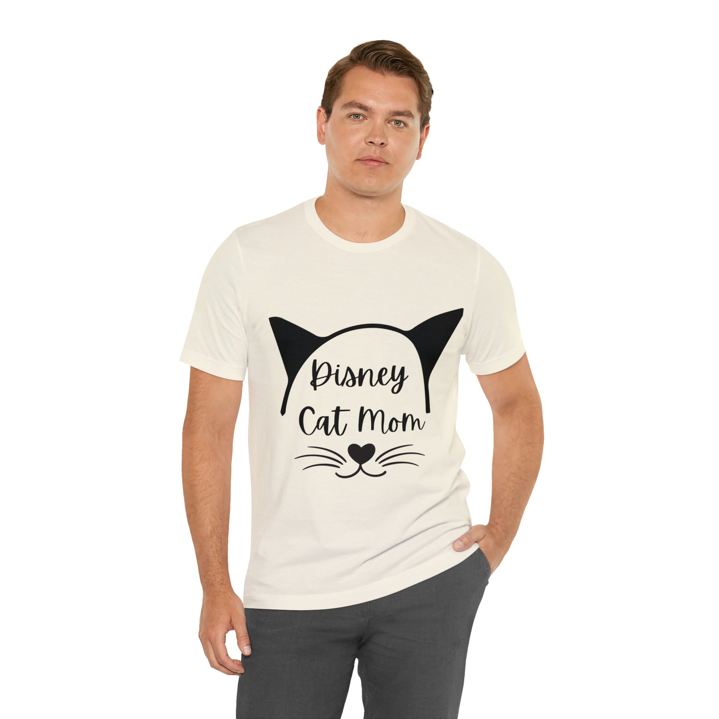 Disney Cat Mom Unisex Jersey Short Sleeve Tee