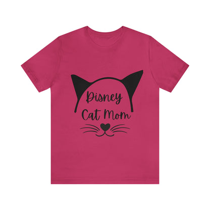Disney Cat Mom Unisex Jersey Short Sleeve Tee
