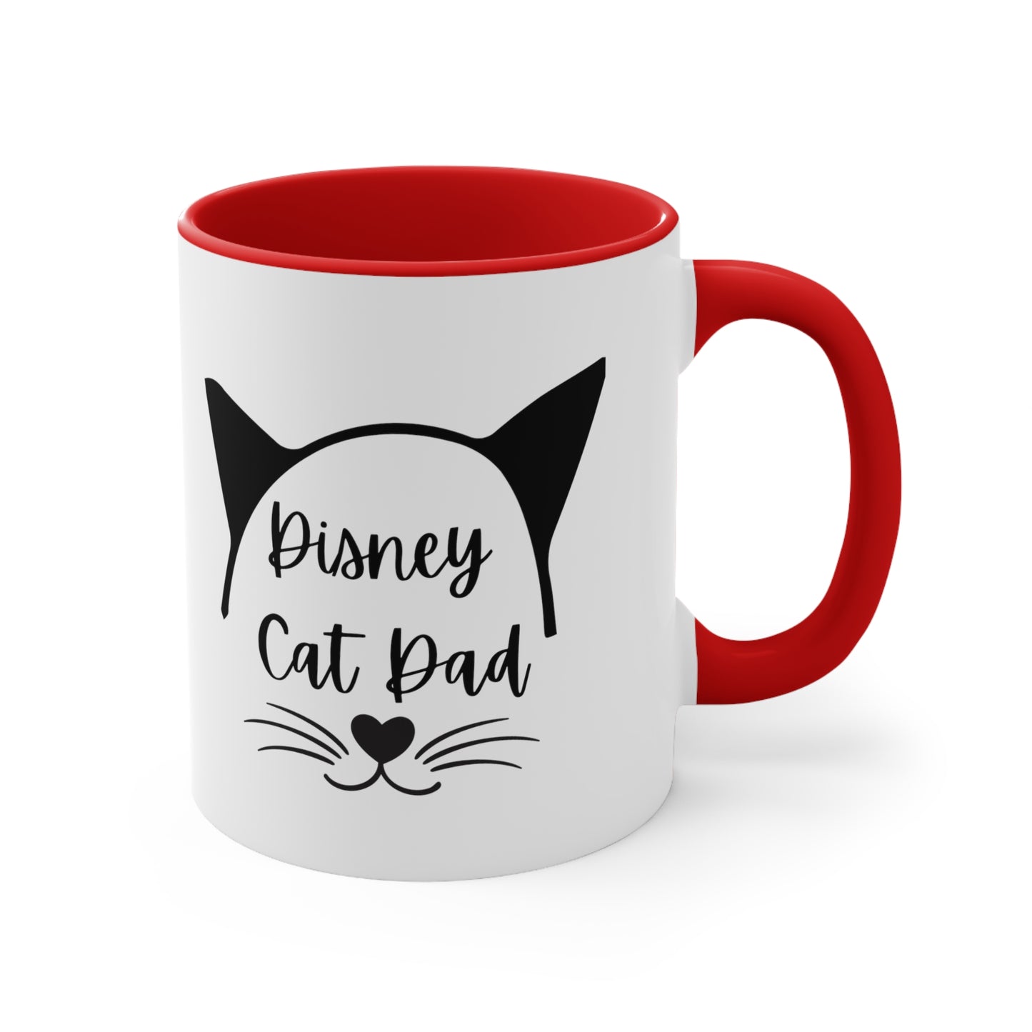 Disney Cat Dad Accent Coffee Mug, 11oz