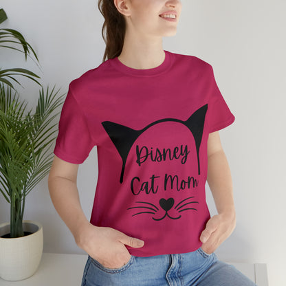 Disney Cat Mom Unisex Jersey Short Sleeve Tee