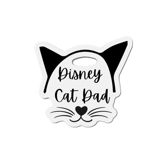 Disney Cat Dad Die-Cut Magnets