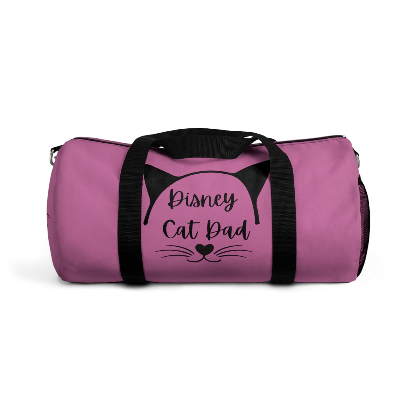 Light Pink Disney Cat Dad Duffel Bag