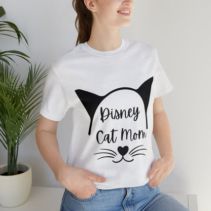 Disney Cat Mom Unisex Jersey Short Sleeve Tee