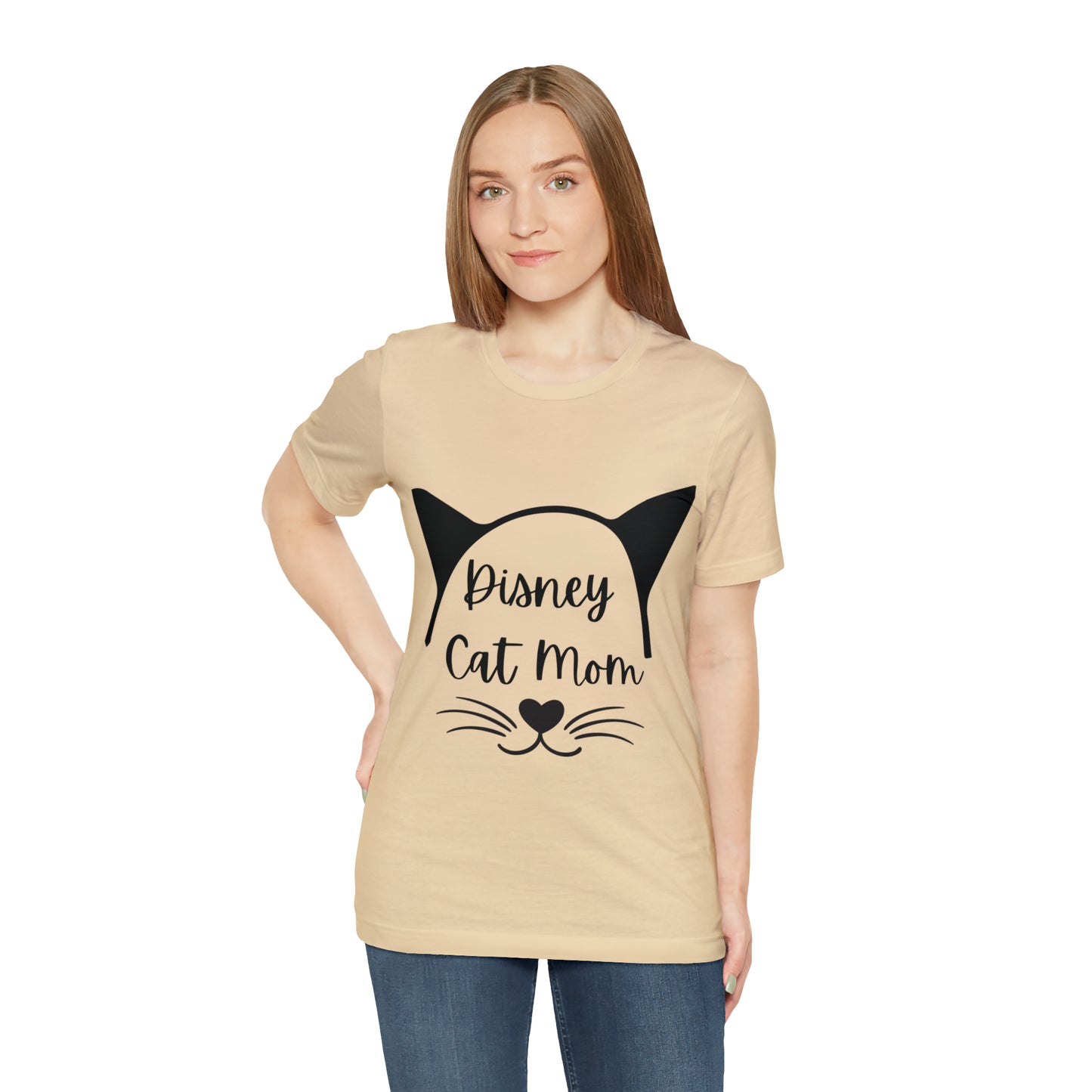 Disney Cat Mom Unisex Jersey Short Sleeve Tee
