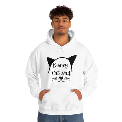 Disney Cat Dad Unisex Heavy Blend™ Hooded Sweatshirt