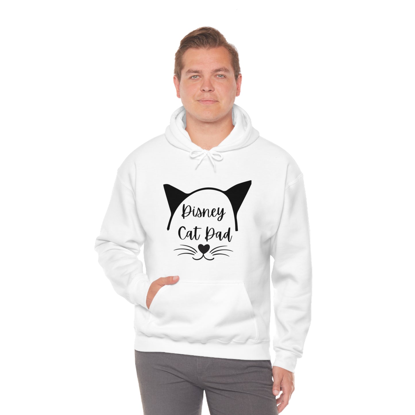 Disney Cat Dad Unisex Heavy Blend™ Hooded Sweatshirt