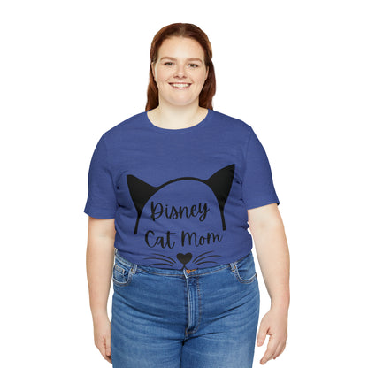 Disney Cat Mom Unisex Jersey Short Sleeve Tee