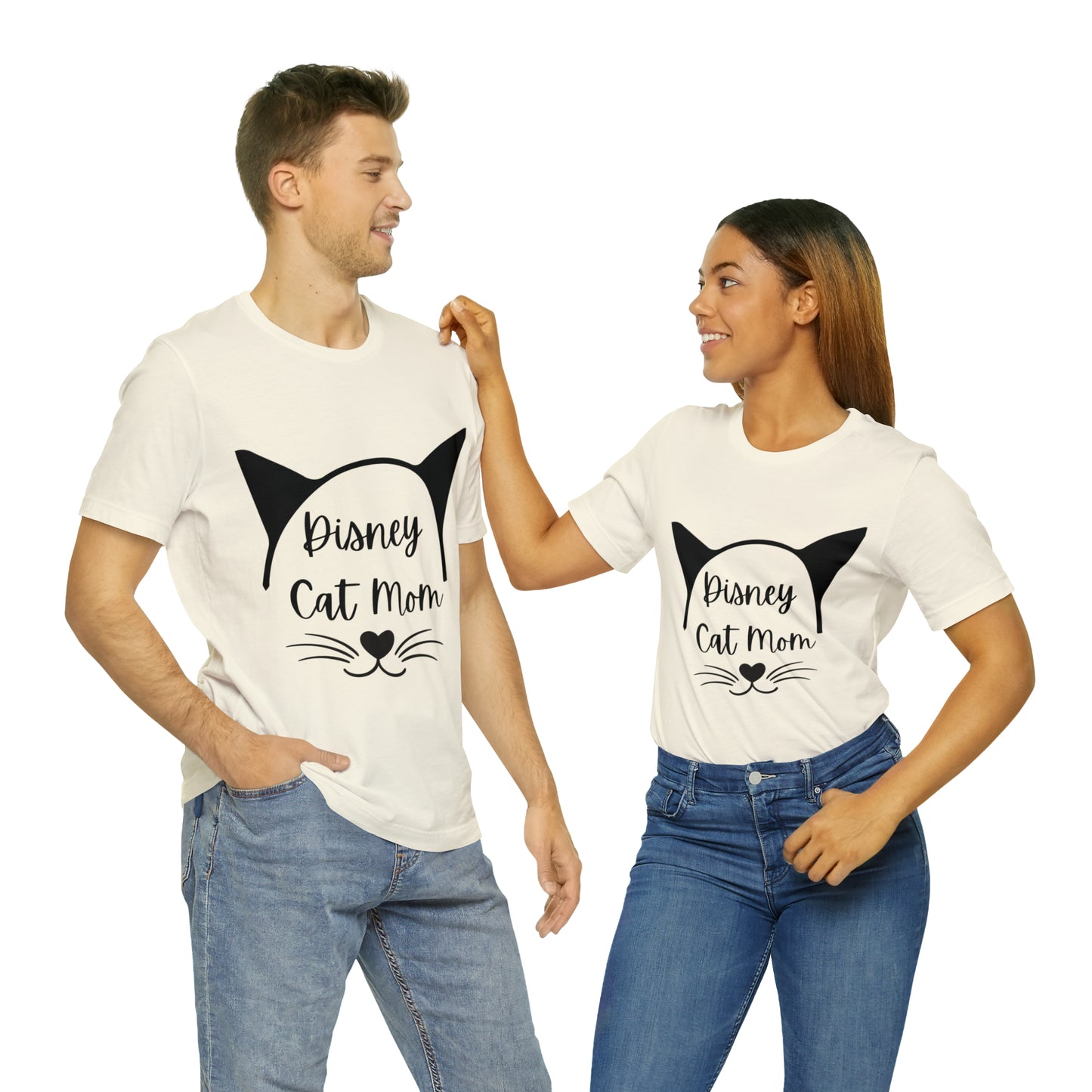 Disney Cat Mom Unisex Jersey Short Sleeve Tee