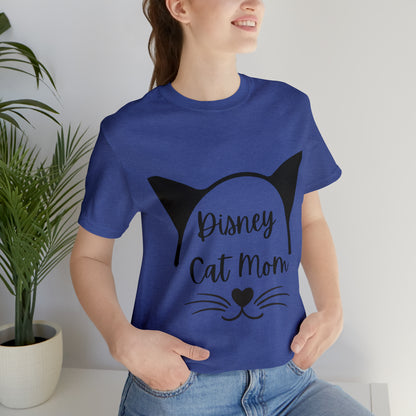 Disney Cat Mom Unisex Jersey Short Sleeve Tee