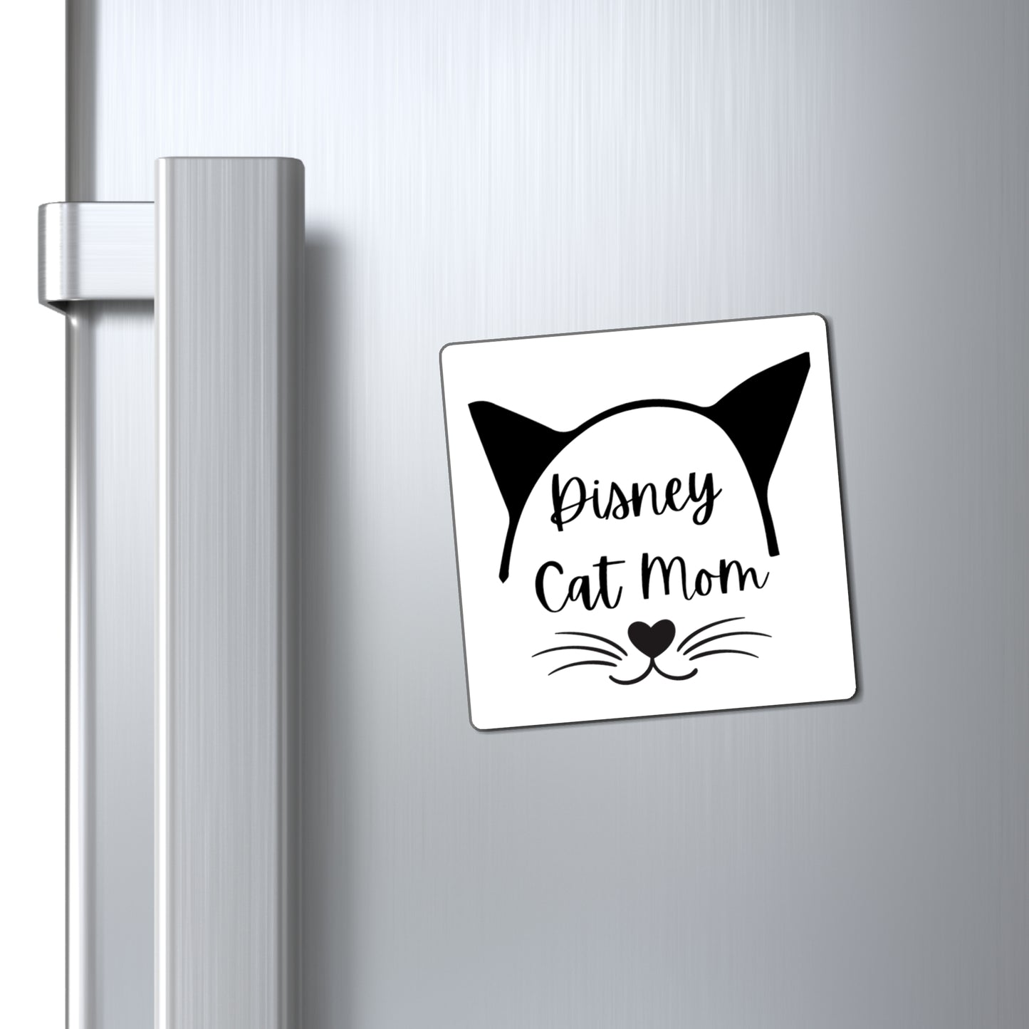Disney Cat Mom Square Magnets