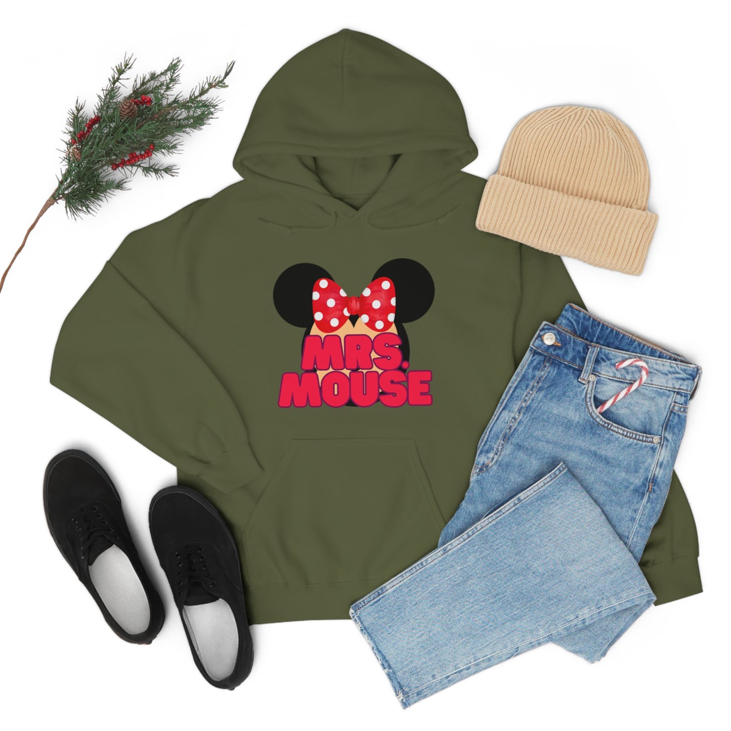 Mrs. Mouse Unisex Heavy Blend™ Hooded Sweatshirt