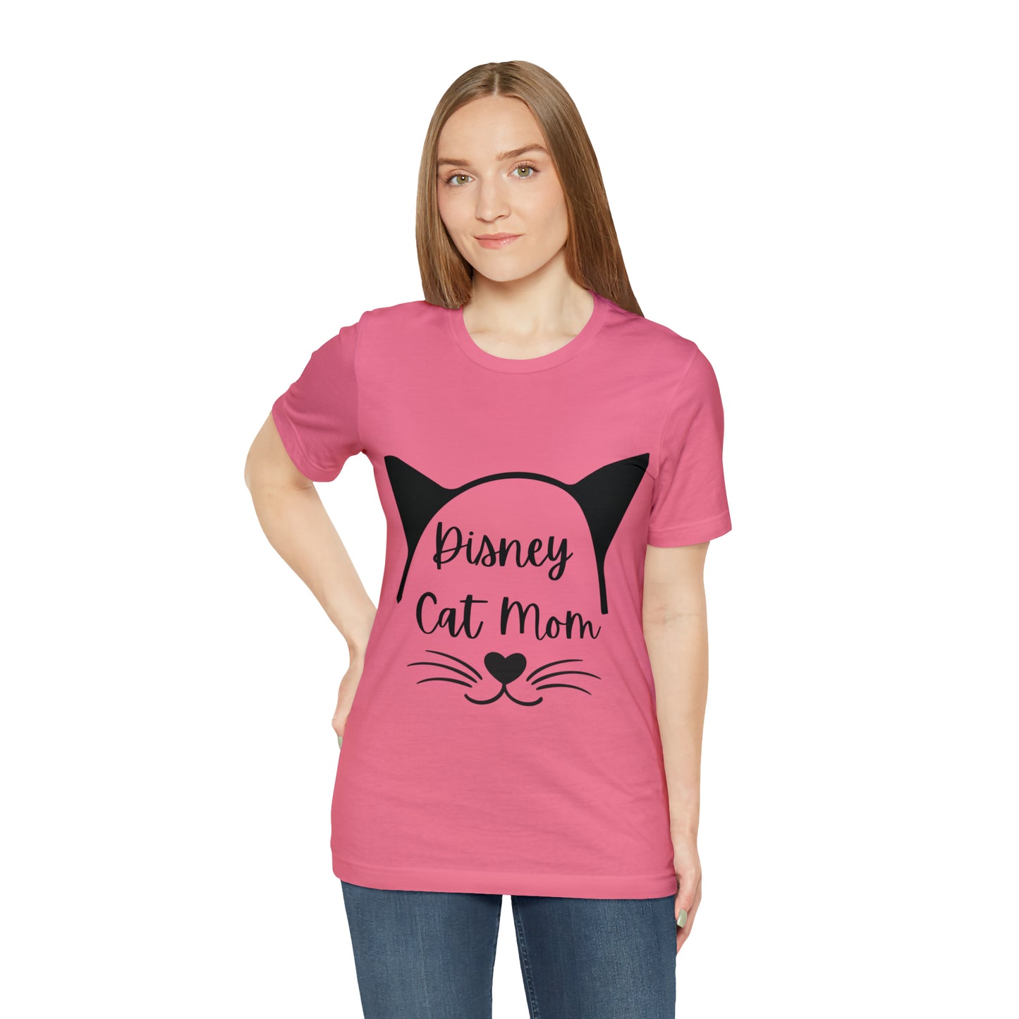 Disney Cat Mom Unisex Jersey Short Sleeve Tee