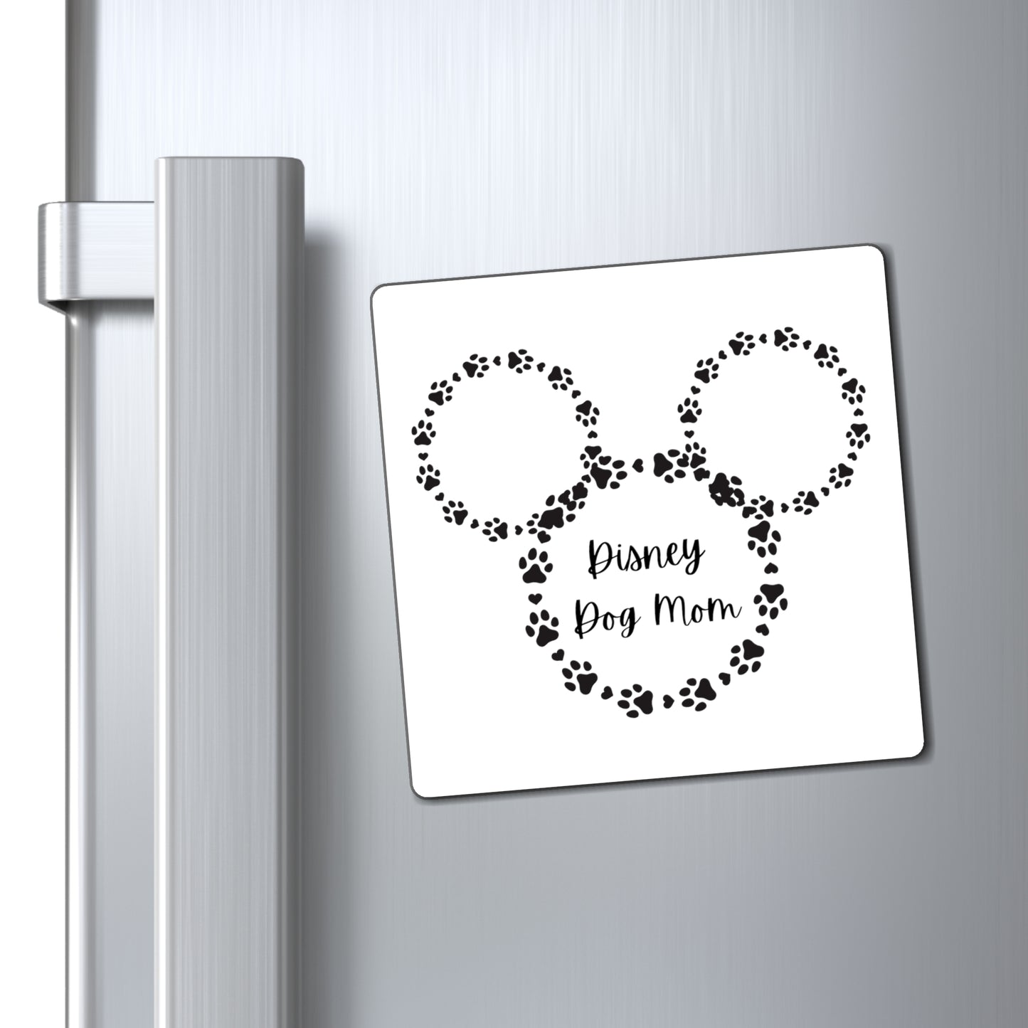 Disney Dog Mom Square Magnets