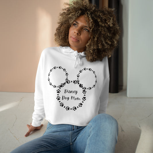 Disney Dog Mom Crop Hoodie