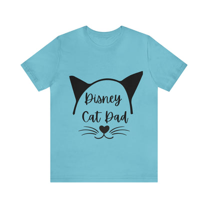 Disney Cat Dad Unisex Jersey Short Sleeve Tee