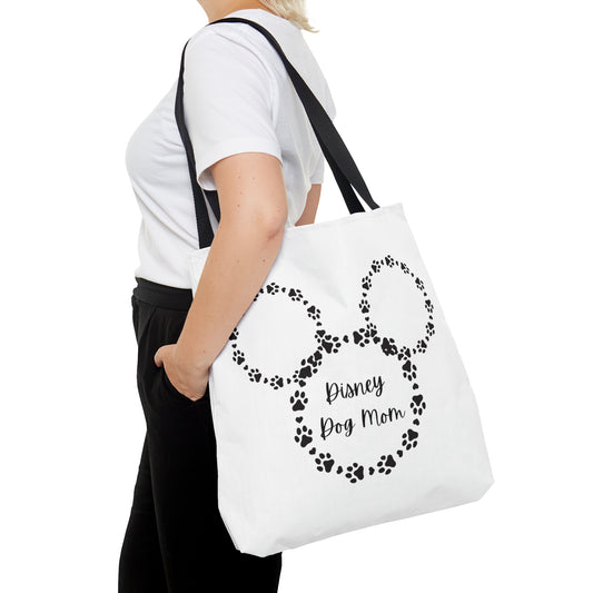 White Disney Dog Mom Tote Bag (AOP)